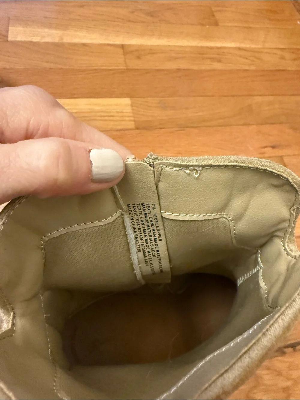 Universal Thread Women's Suede Ankle Booties - Light Tan